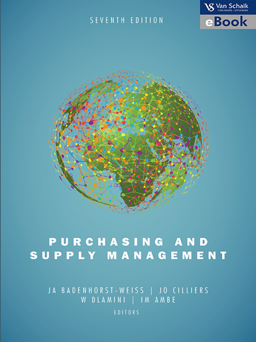 Title details for Purchasing and Supply Management by J. A. Badenhorst-Weiss - Available